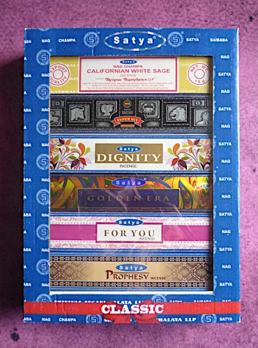 Satya Nag Champa Räucherstäbchen Geschenk Set